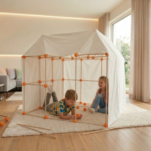 Family Fort Set – 160 Pieces With Cover